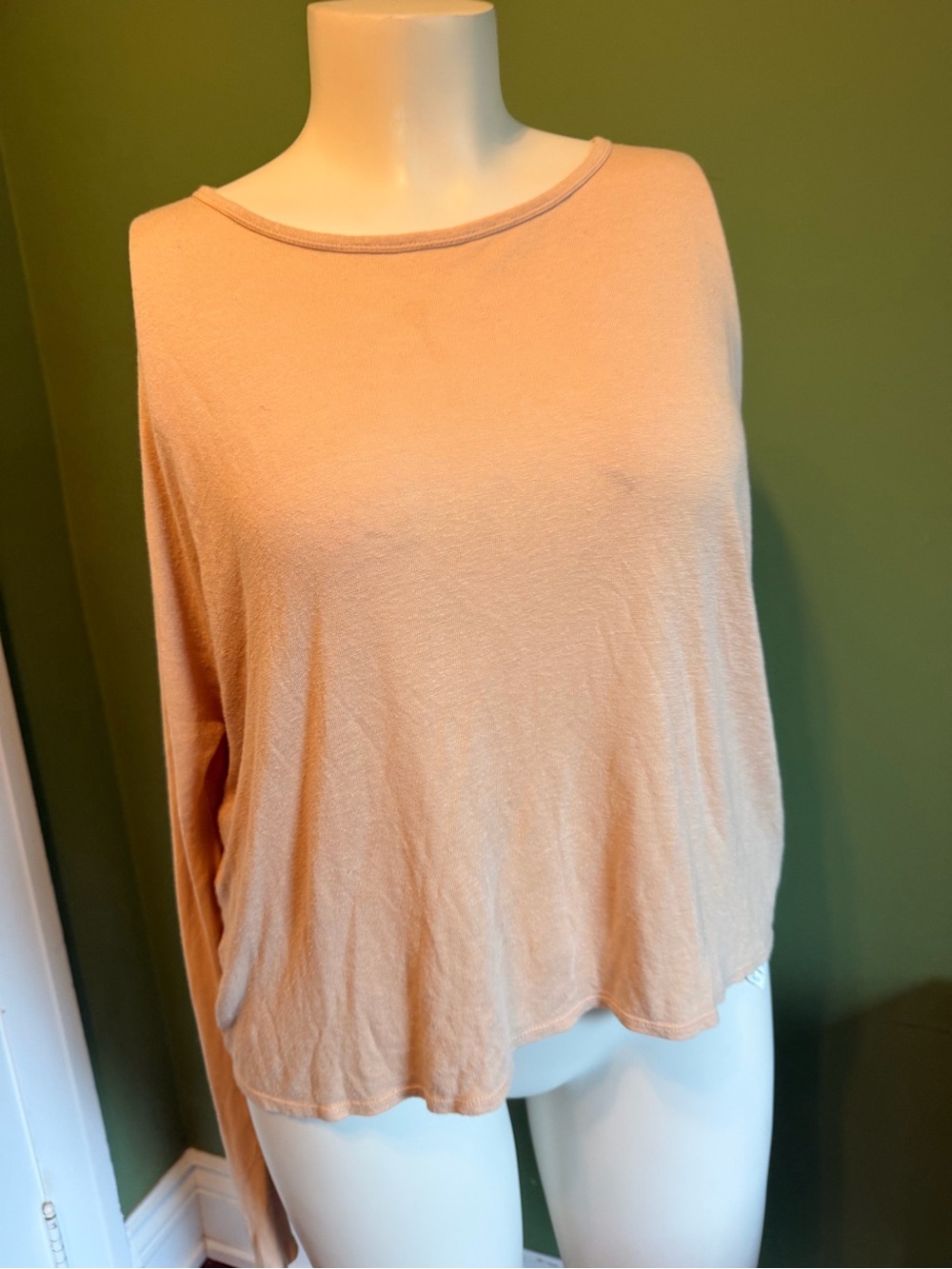 The Group Babaton - Women's Lightweight Long-Sleeve Top - Peach - Picture 5 of 9